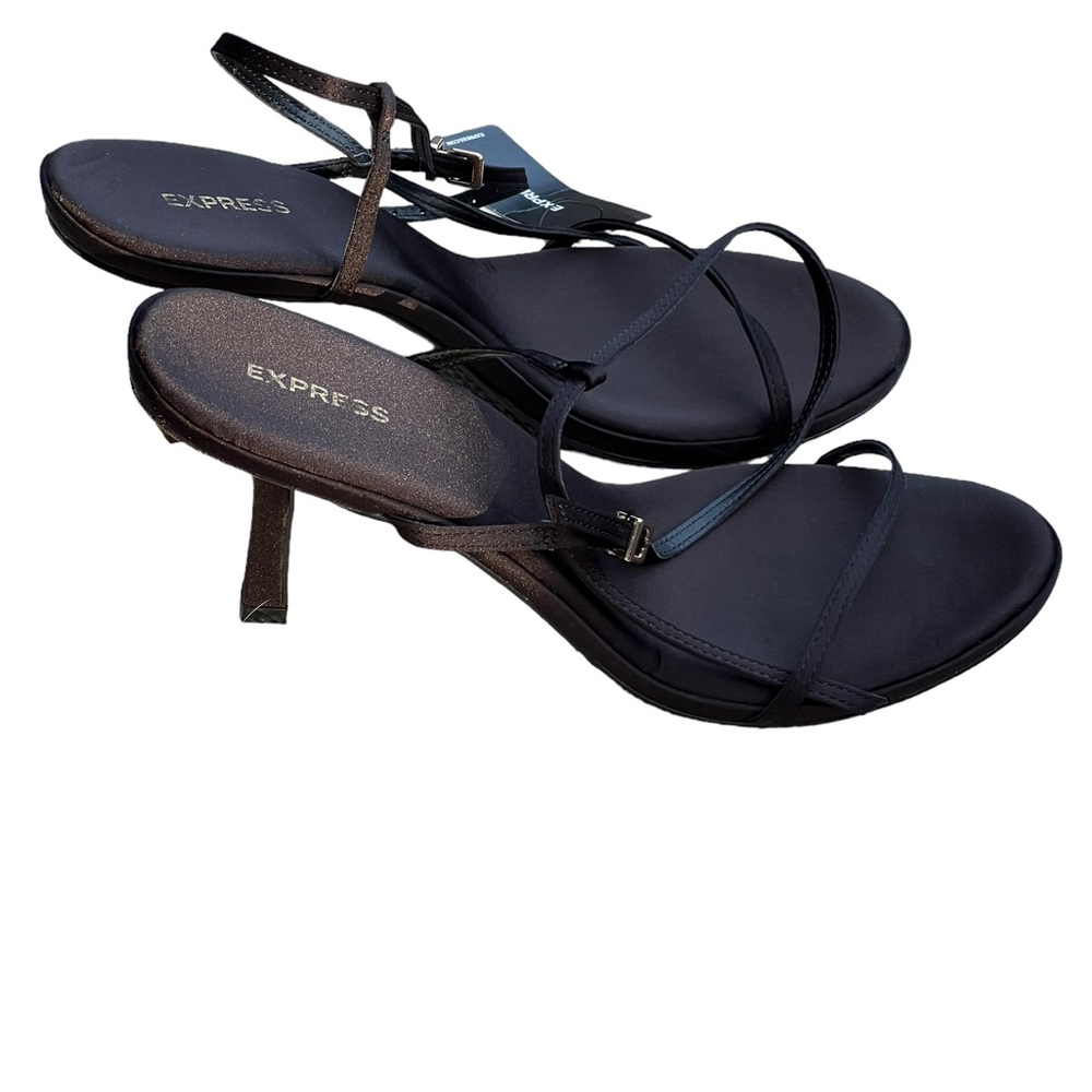 Shoes - Strappy Slingback Mid Heeled Sandals NWT SB4